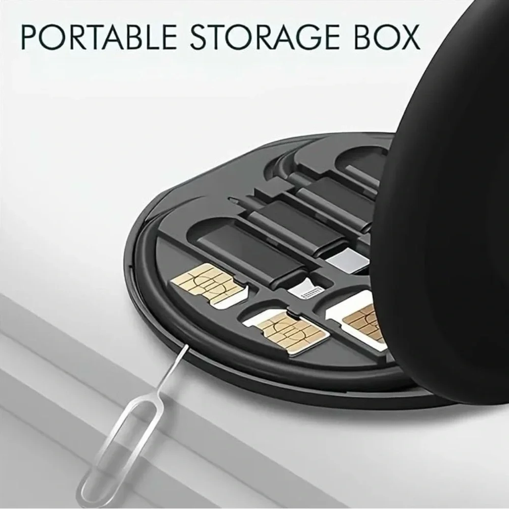 COMPACT ORGANIZER FOR CABLES AND ACCESSORIES
